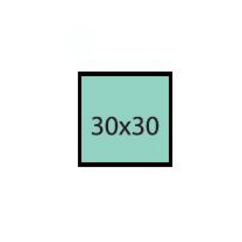 "Покриття 30х30cm(см), спанбонд 30 g/m2(г/м2), нестерильне, одноразового використання,ТМ «АХІЛЛ» "